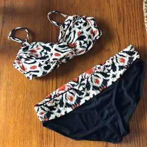 Anne Cole two piece swim suit